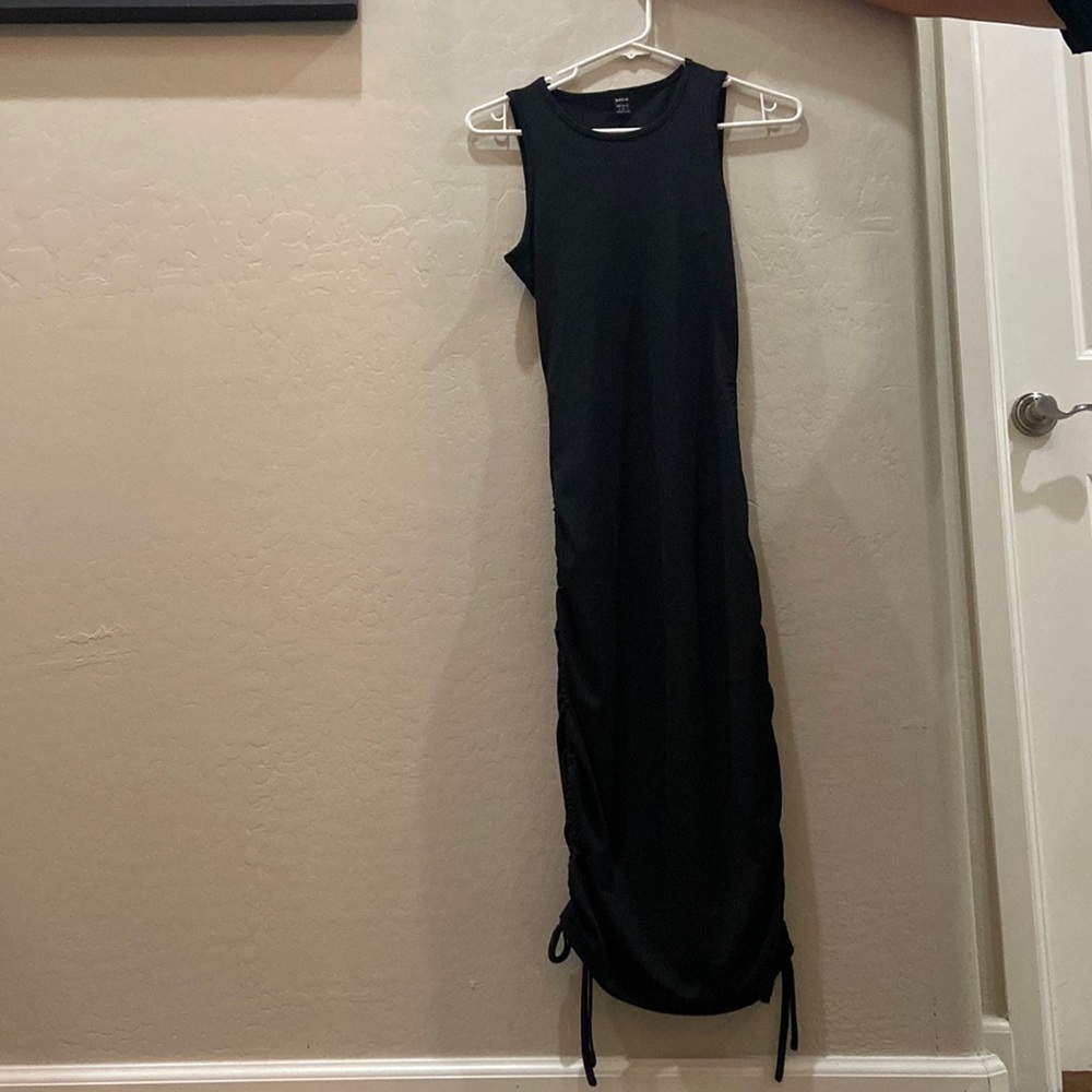 women long black dress